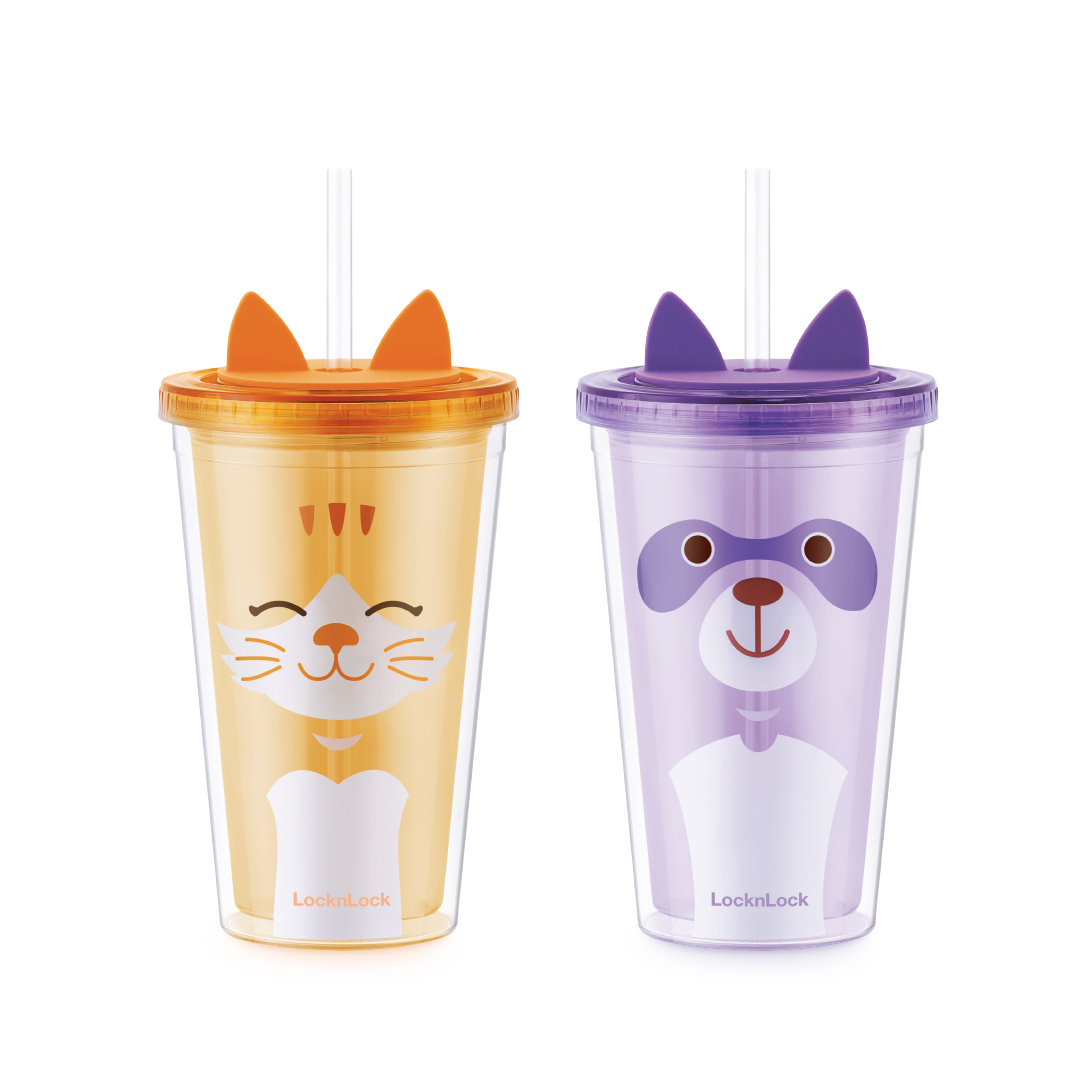 HAP512YEL LY NHỰA 2 LỚP 520ML YEL CN 12